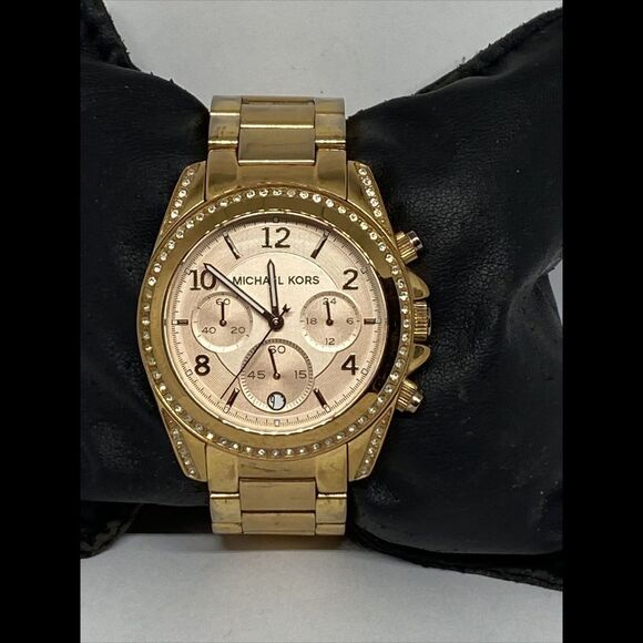 Michael Kors Blair MK5263 Women's Stainless Steel Analog Dial Quartz Watch UC593 - Picture 1 of 12